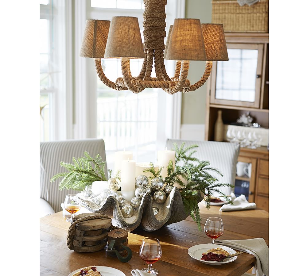 Rope Chandelier Pottery Barn
