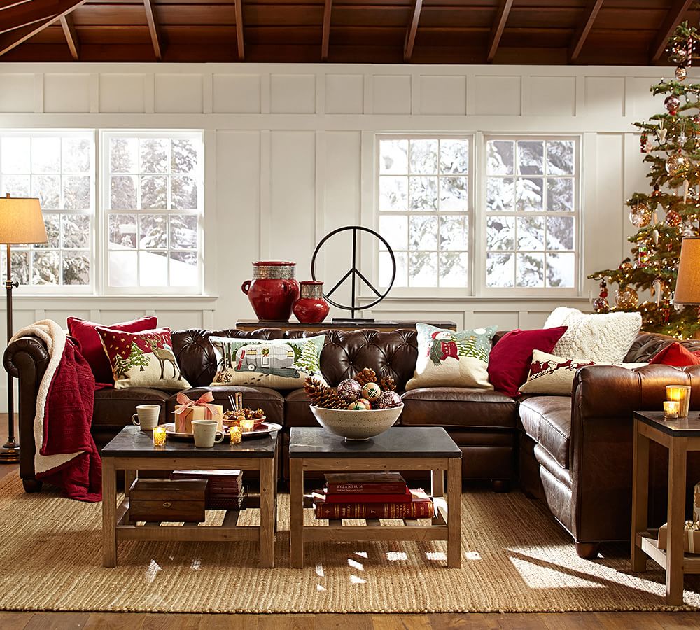 Snowman Crewel Embroidered Decorative Pillow Cover Pottery Barn