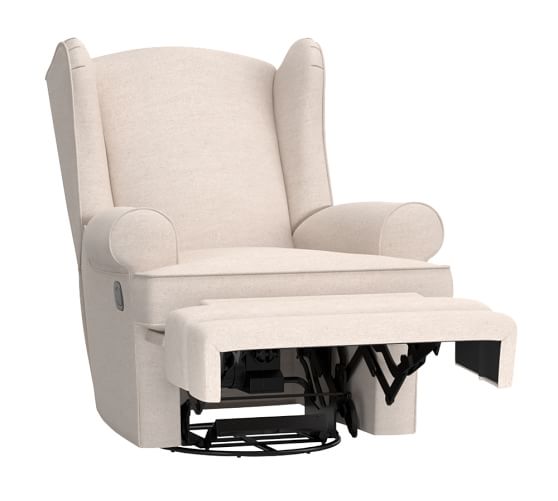 wingback rocker glider