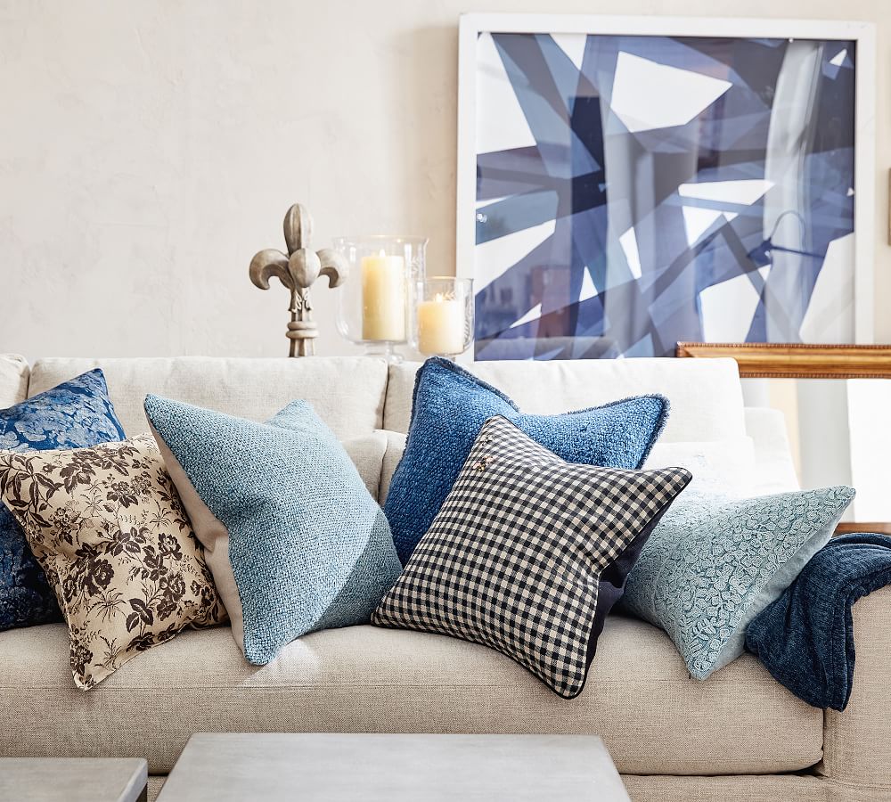 Duskin Textured Pillow Covers Pottery Barn