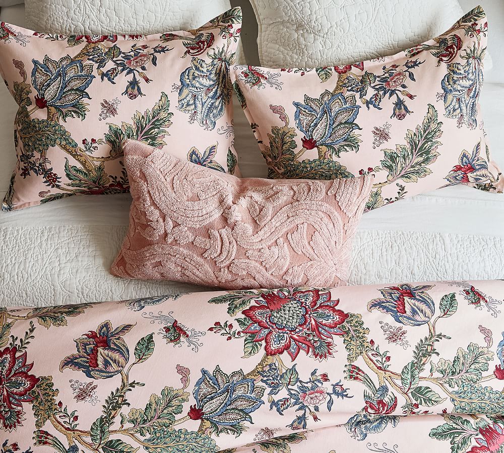 Laurel Palampore Patterned Duvet Cover & Sham | Pottery Barn