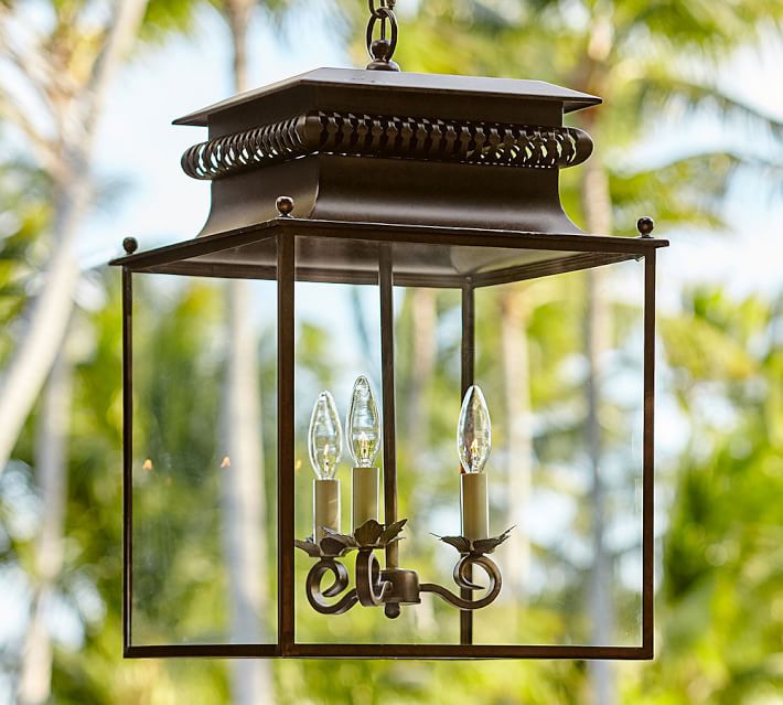 bolton metal lantern pendant