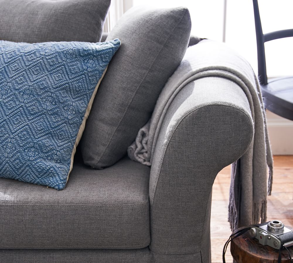 Personalized HandKnotted Fringe Throws Pottery Barn