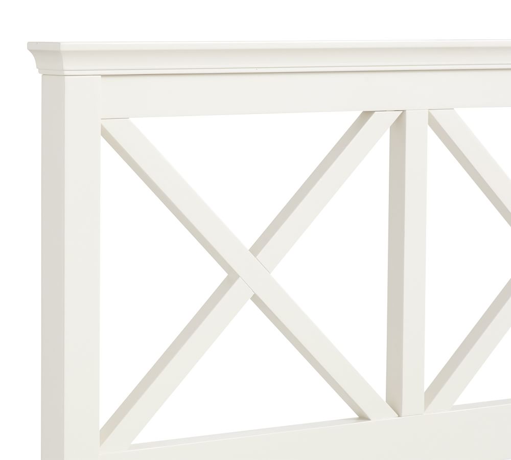 Clara Lattice Storage Platform Bed Pottery Barn