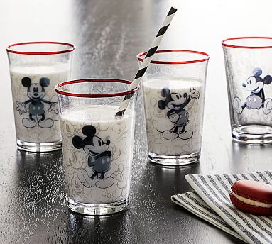 mickey mouse shot glass set