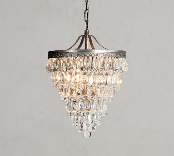 pottery barn teardrop chandelier