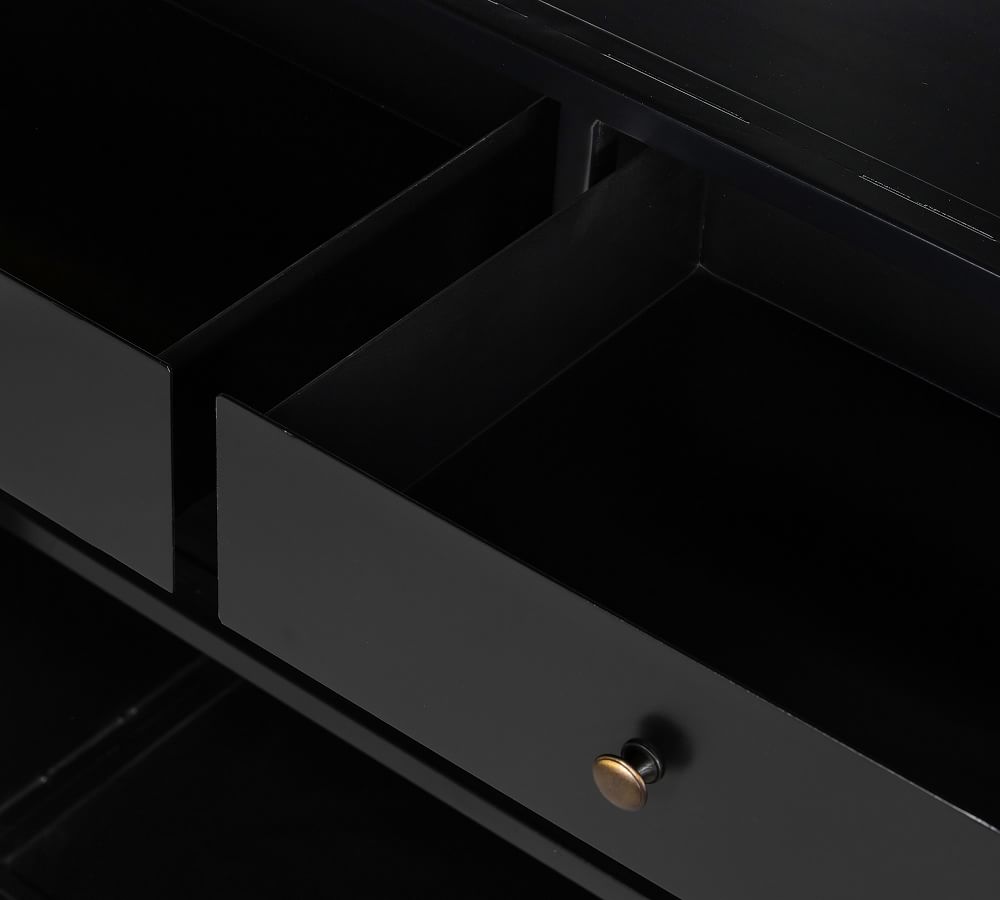 Harmon 35" Metal Media Console Pottery Barn