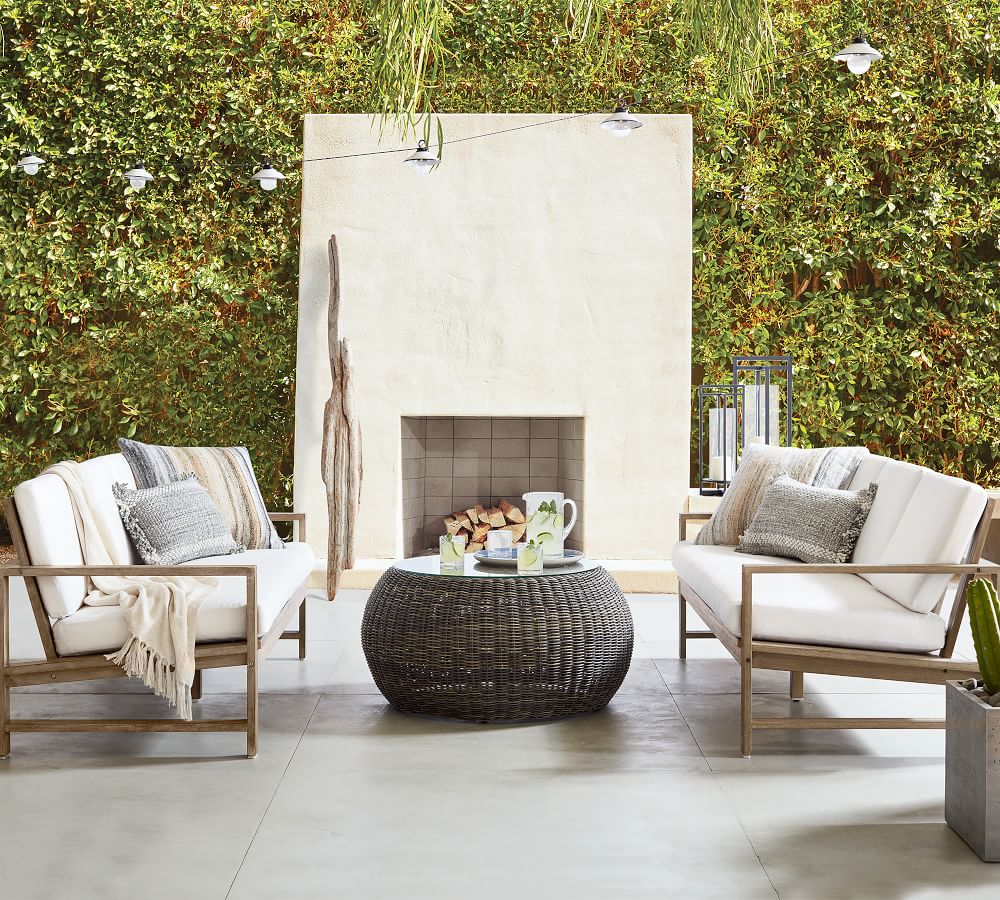 Talia Indoor/Outdoor Pillow Pottery Barn