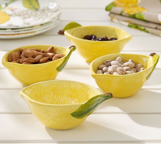 lemon ceramic bowl