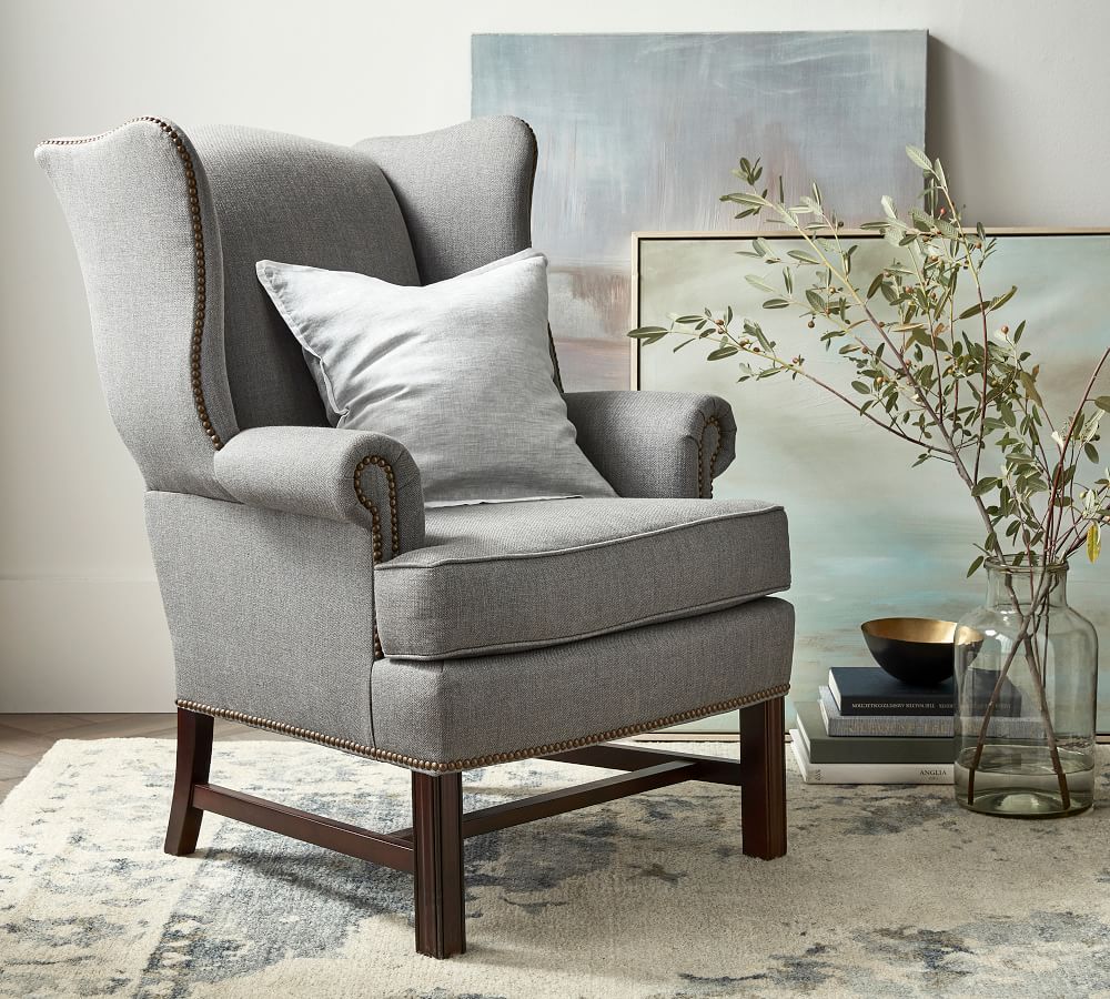 wing back chair upholstery