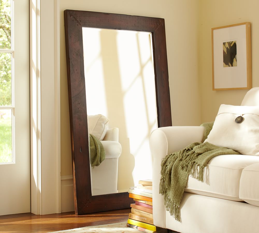 Benchwright Rectangular Floor Mirror 36" x 60" Pottery Barn