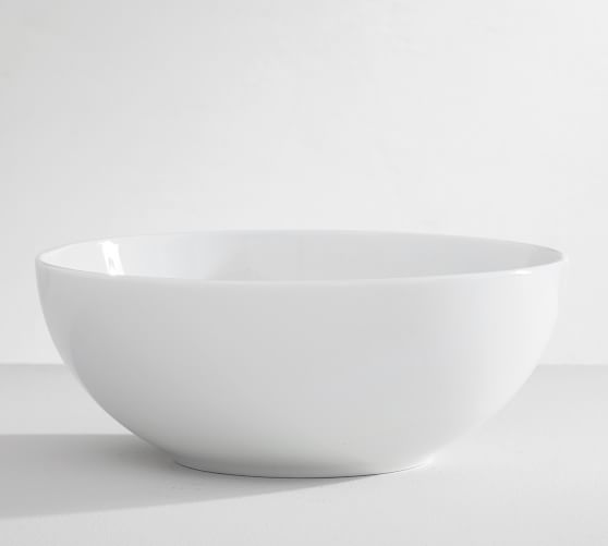 pb white cereal bowl