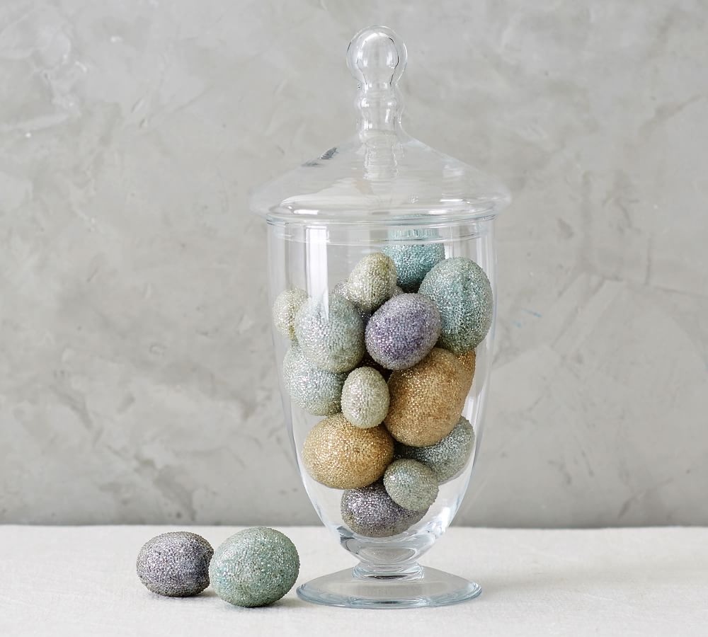 Caviar Glitter Eggs Vase Filler Pottery Barn