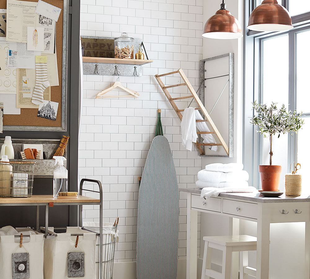 Galvanized Shelf Pottery Barn