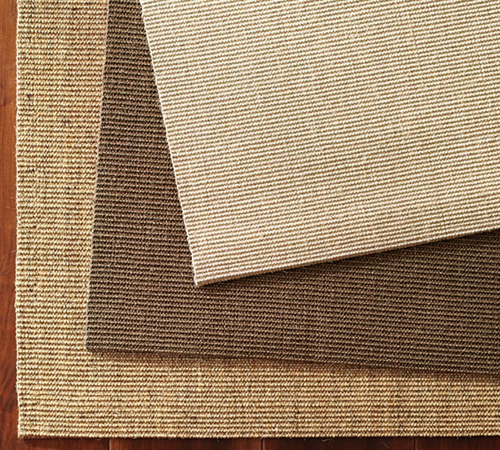 Solid Handcrafted Sisal Rug Swatch Pottery Barn