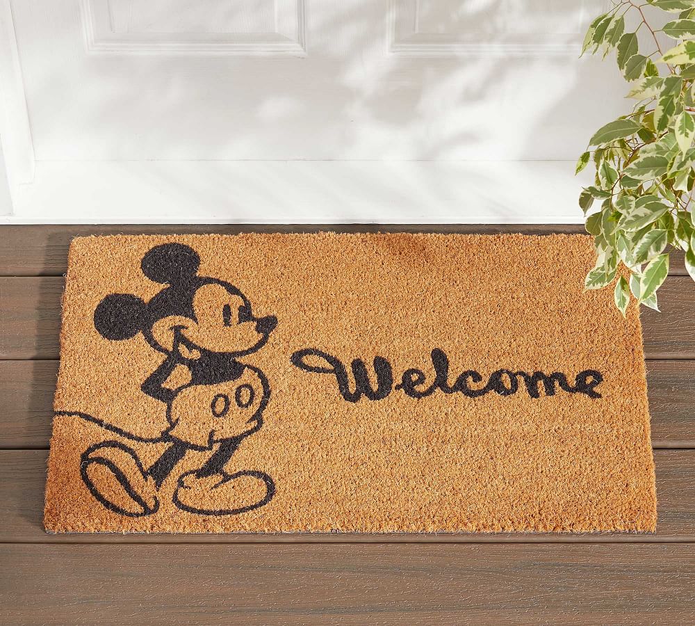 Disney Mickey Mouse Doormat Pottery Barn