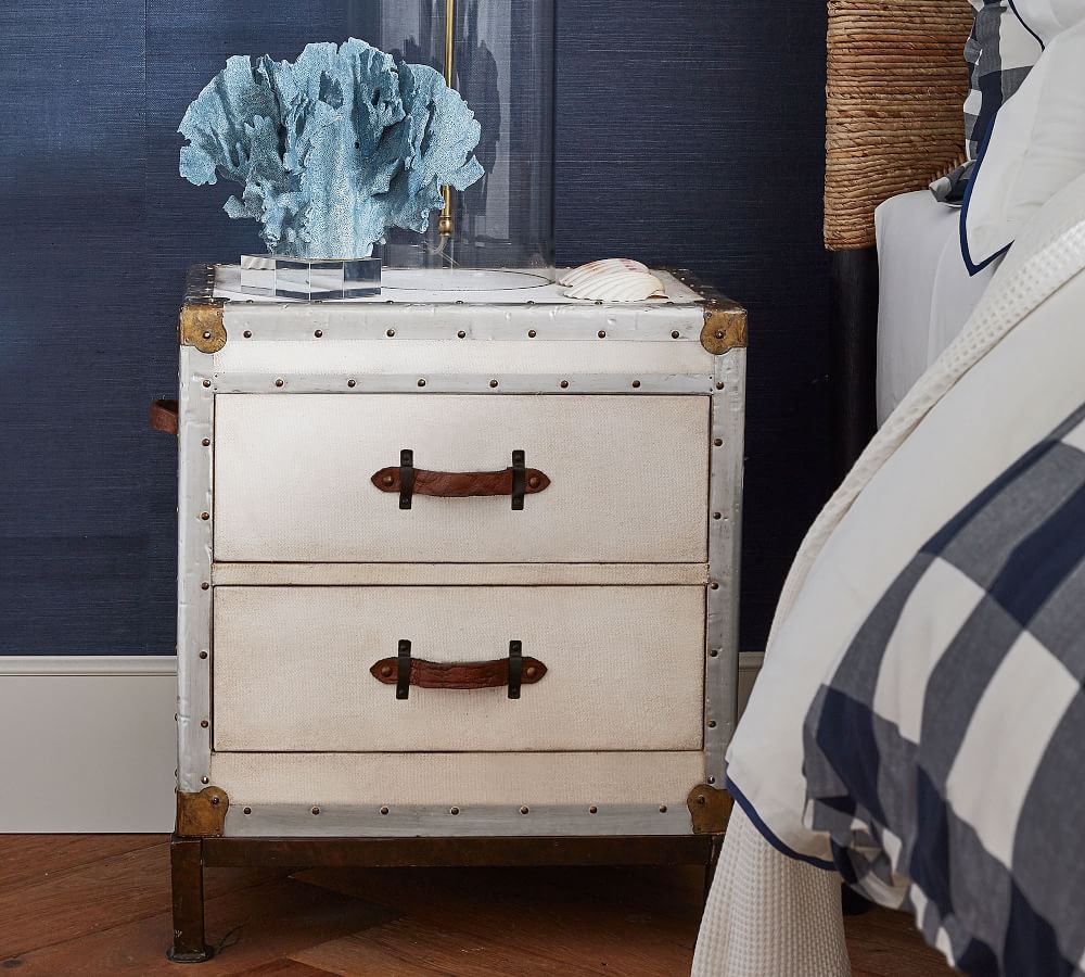 Ludlow Trunk Nightstand Pottery Barn