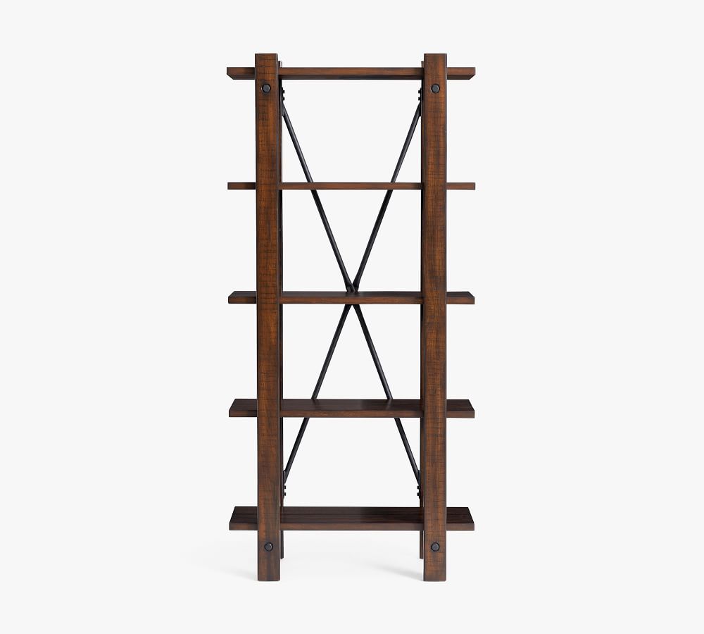 Benchwright Narrow Etagere Bookcase | Pottery Barn