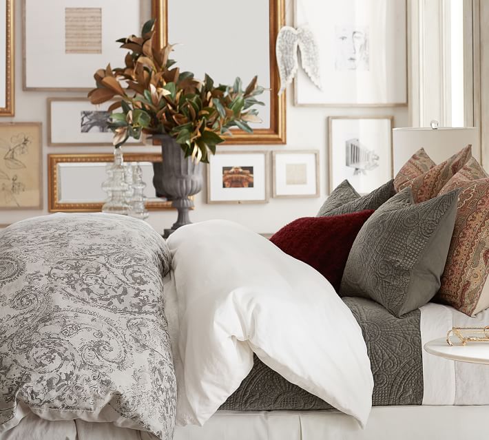 Jaylinn Paisley Print Cotton Duvet 