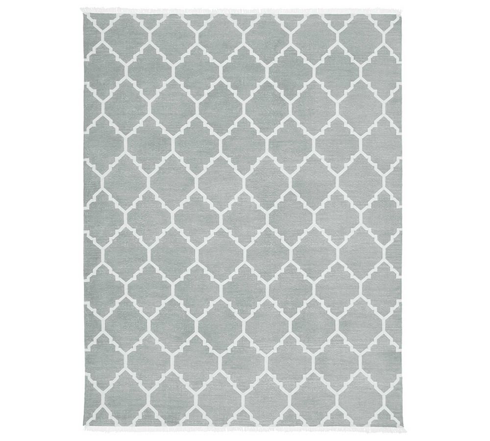 Natalie Dhurrie Rug | Pottery Barn