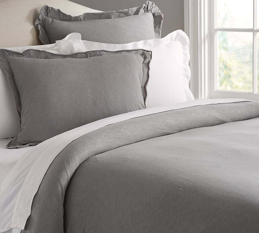 jersey knit duvet