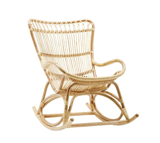 woven rocking chair