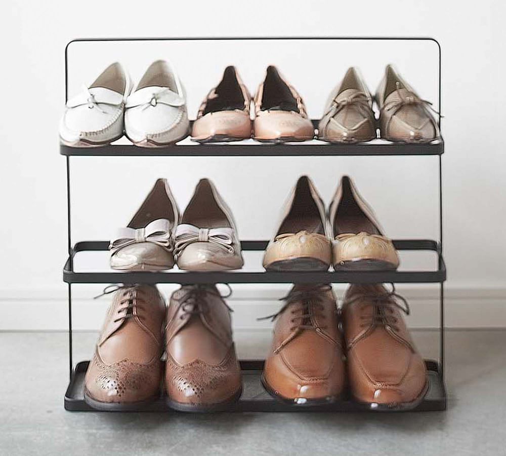 Tower 3-Tier Shoe Rack | Pottery Barn