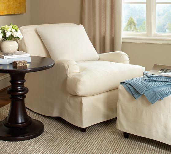 pottery barn lounge chair covers