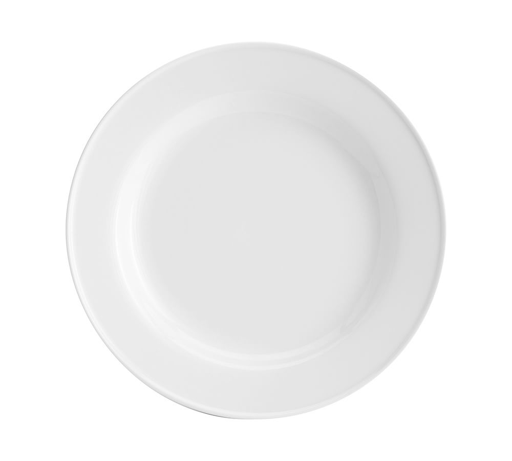 Great White Traditional Porcelain Salad Plate Pottery Barn