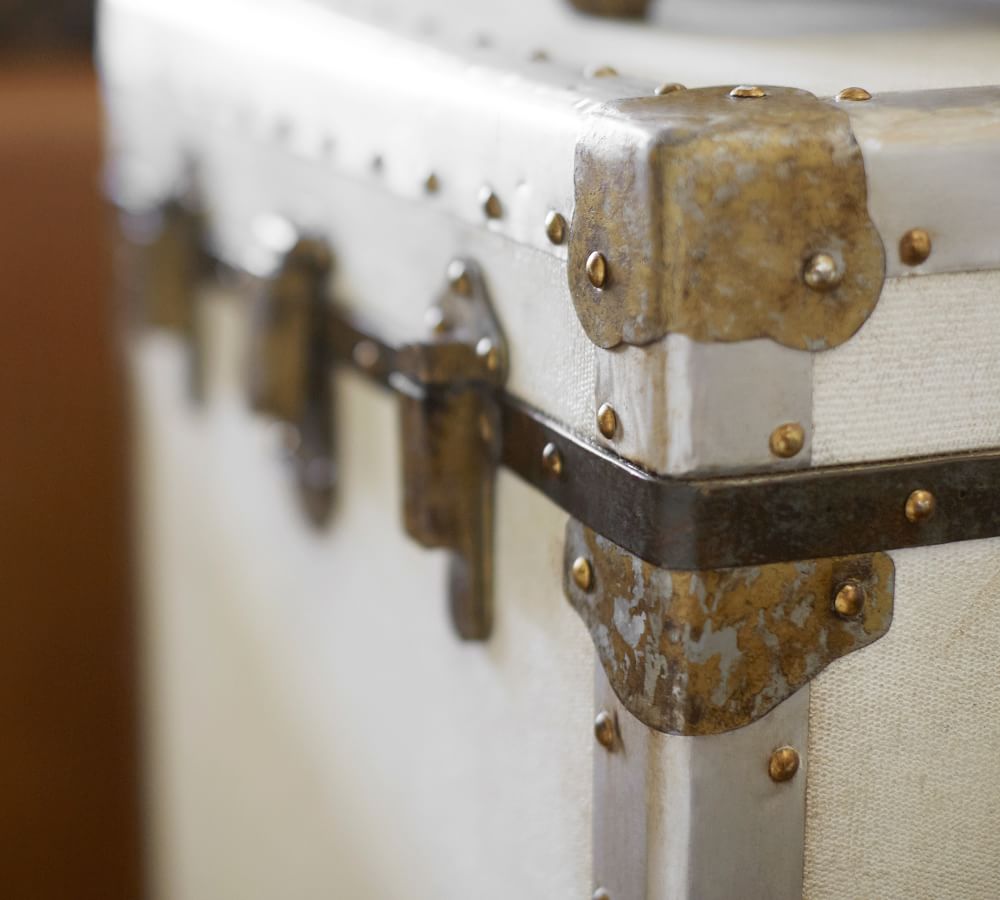 Ludlow 18.5" Trunk End Table Pottery Barn