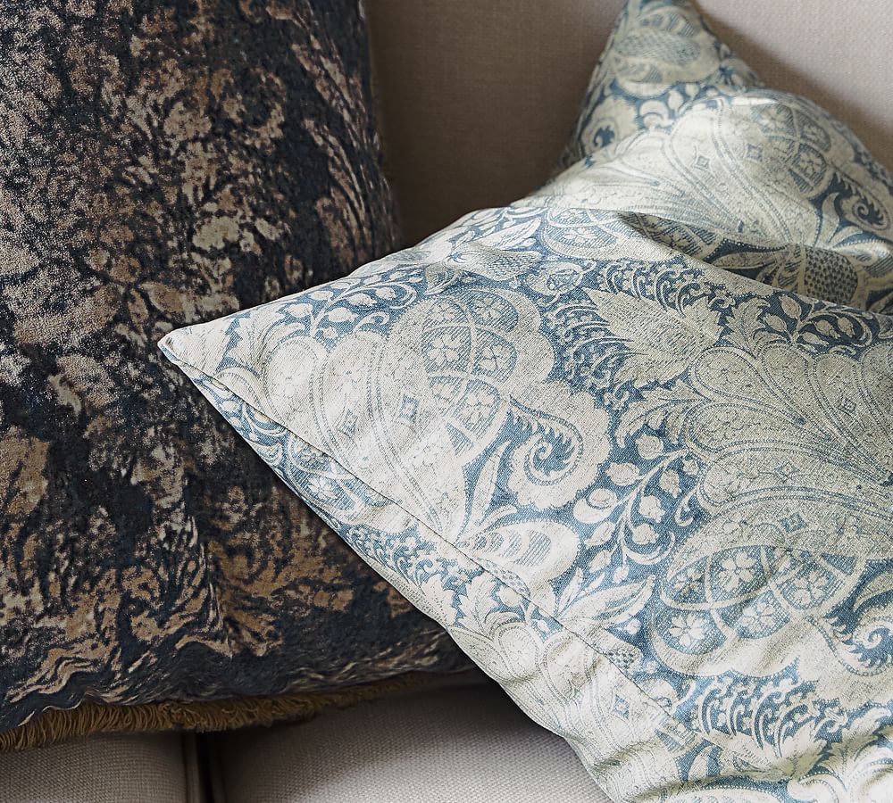 Janelle Printed Decorative Pillow Cover Pottery Barn