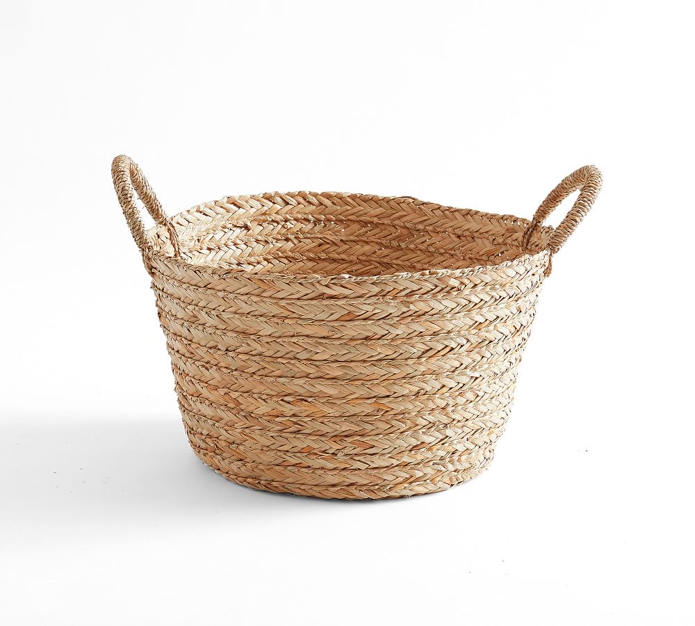 Moroccan Woven Storage Baskets Pottery Barn