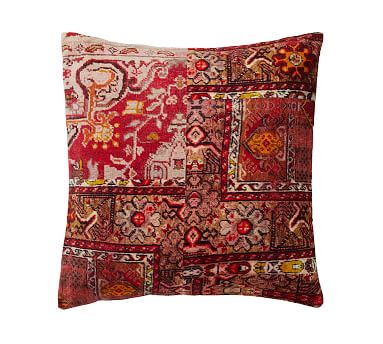 Lorna Velvet Print Decorative Sham | Pottery Barn