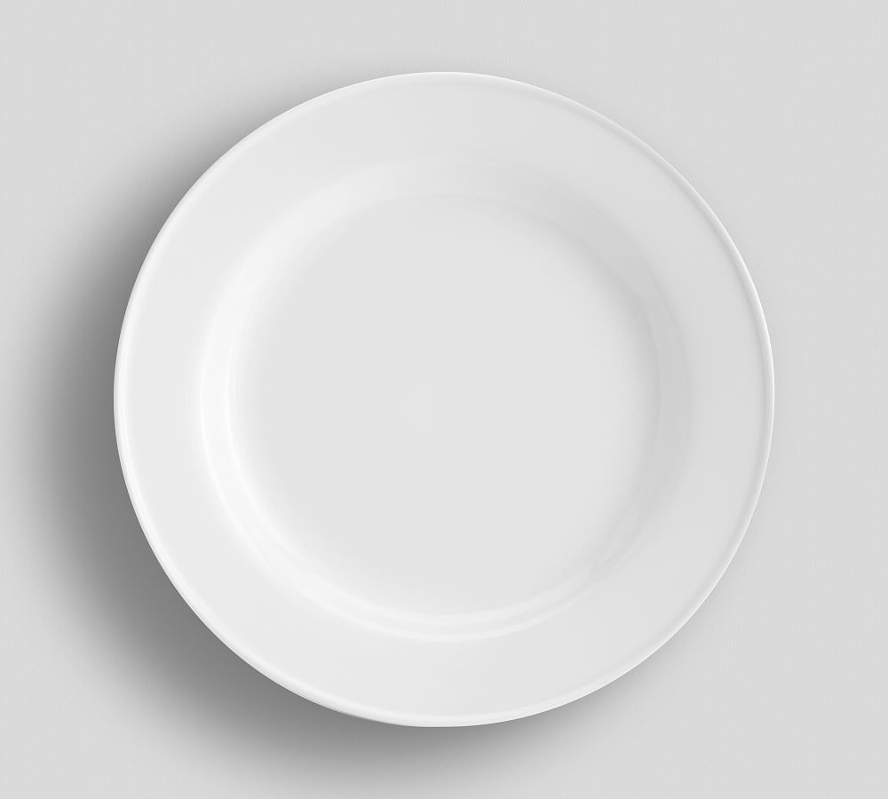 Great White Traditional Porcelain Salad Plate 