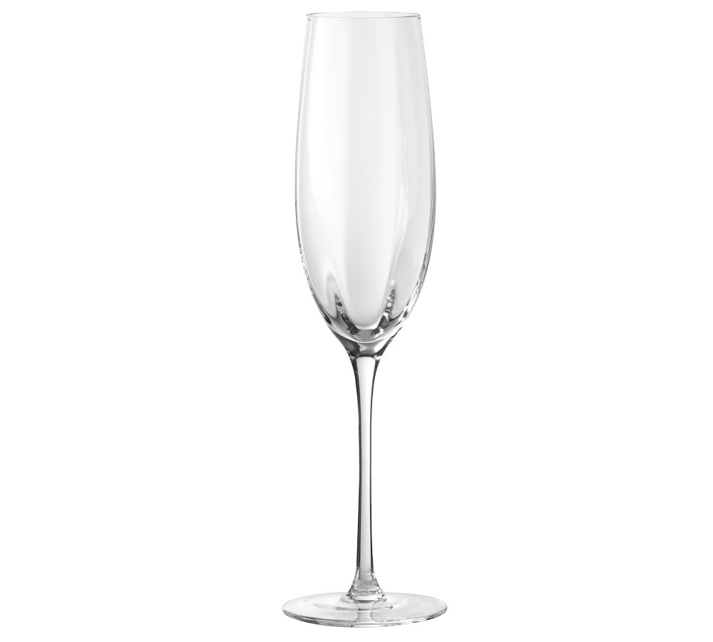 Optic Champagne Glasses | Pottery Barn