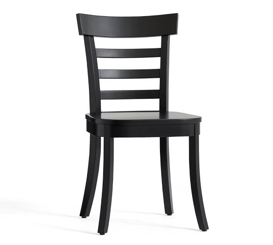 pottery barn black chairs