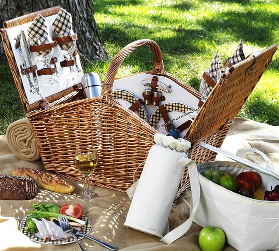 Willow & Seagrass Picnic Basket 