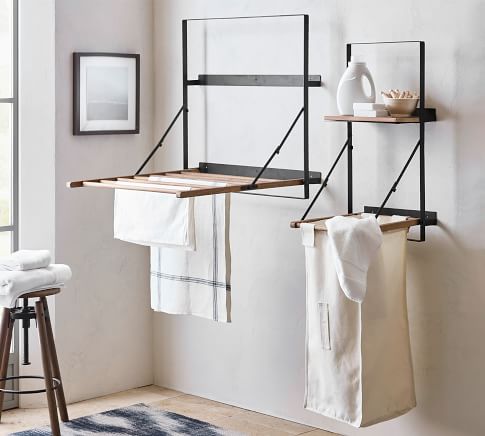 Trenton Laundry Drying Rack | Pottery Barn