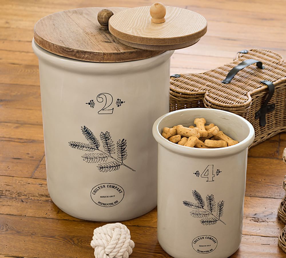 Vintage Food Treat Container Kitchen Accessories Pottery Barn