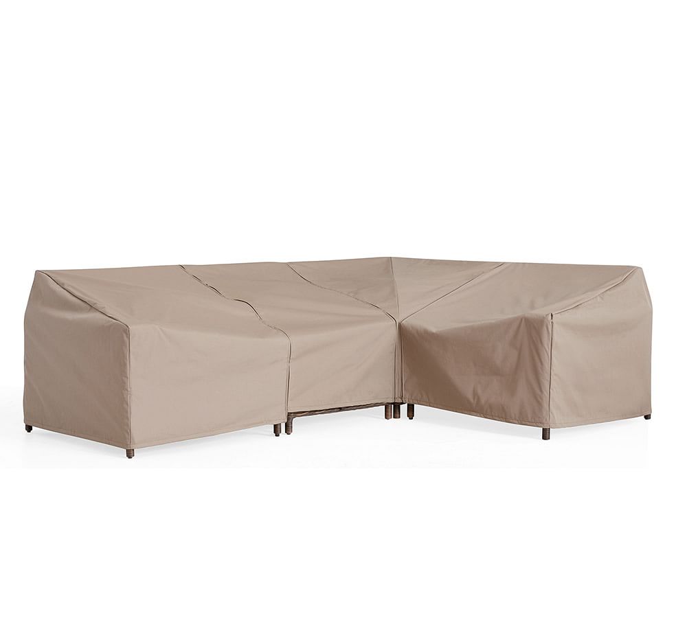 Torrey CustomFit Outdoor Covers Sectional Pottery Barn