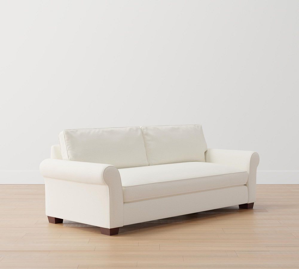 PB Comfort Roll Arm Upholstered Sofa Pottery Barn