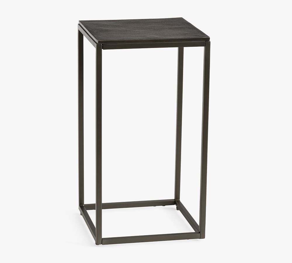 Duke 12" Square Accent Table Pottery Barn