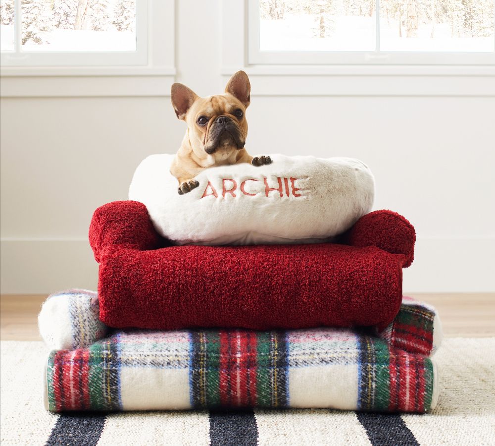 Teddy Faux Fur 3in1 Pet Bed Pottery Barn