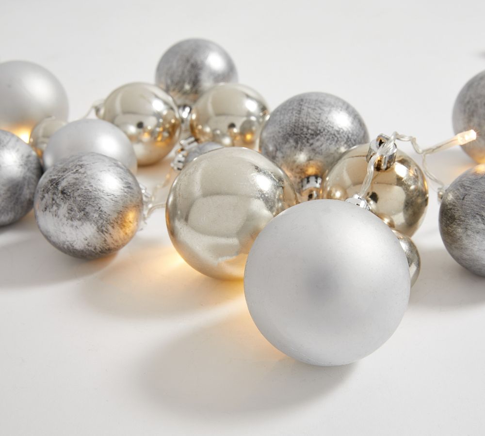 Ornament Garland String Lights Pottery Barn