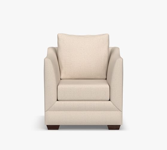 pottery barn overstuffed chair