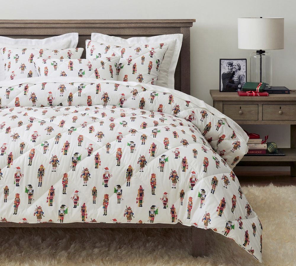 Nutcracker Percale Comforter Pottery Barn