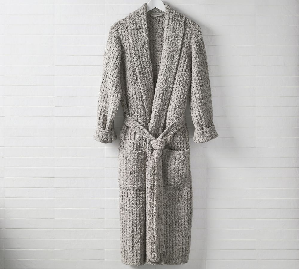 Cozy Waffle Sweater Robe Pottery Barn