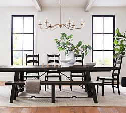 pottery barn harvest dining table