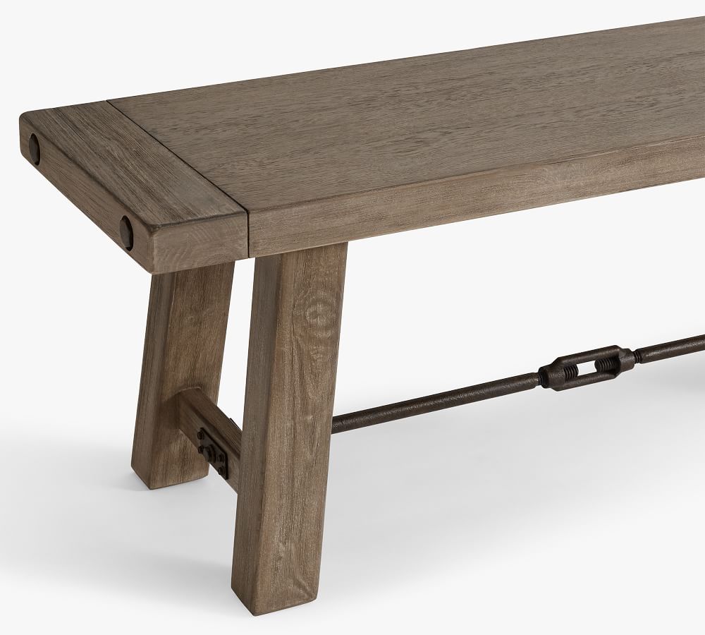 Benchwright Dining Bench Pottery Barn