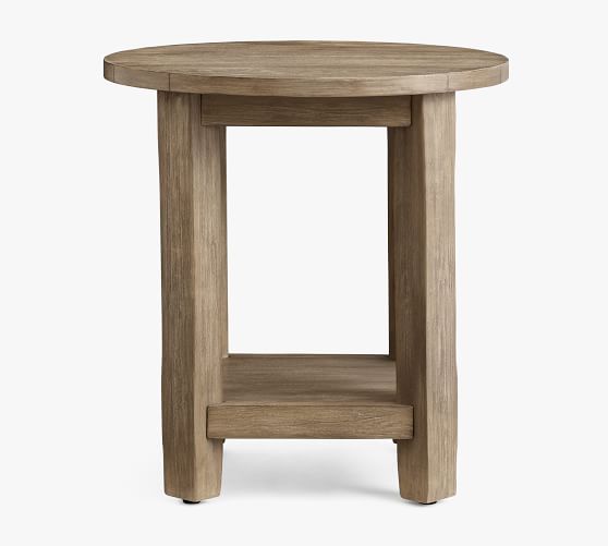 benchwright round end table